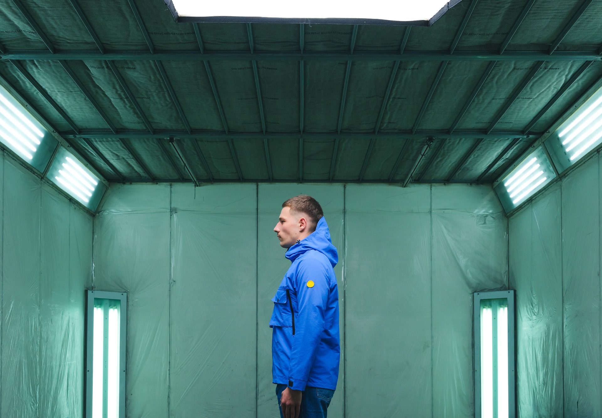 MYPRIDE blue badge jacket